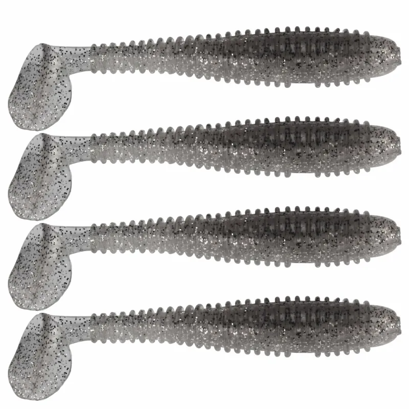 Clear Silver Glitter