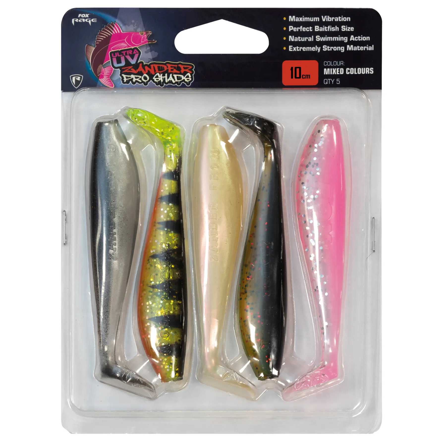 fox-rage-zander-pro-shad-uv-mixed-colour-pack-gummifisch