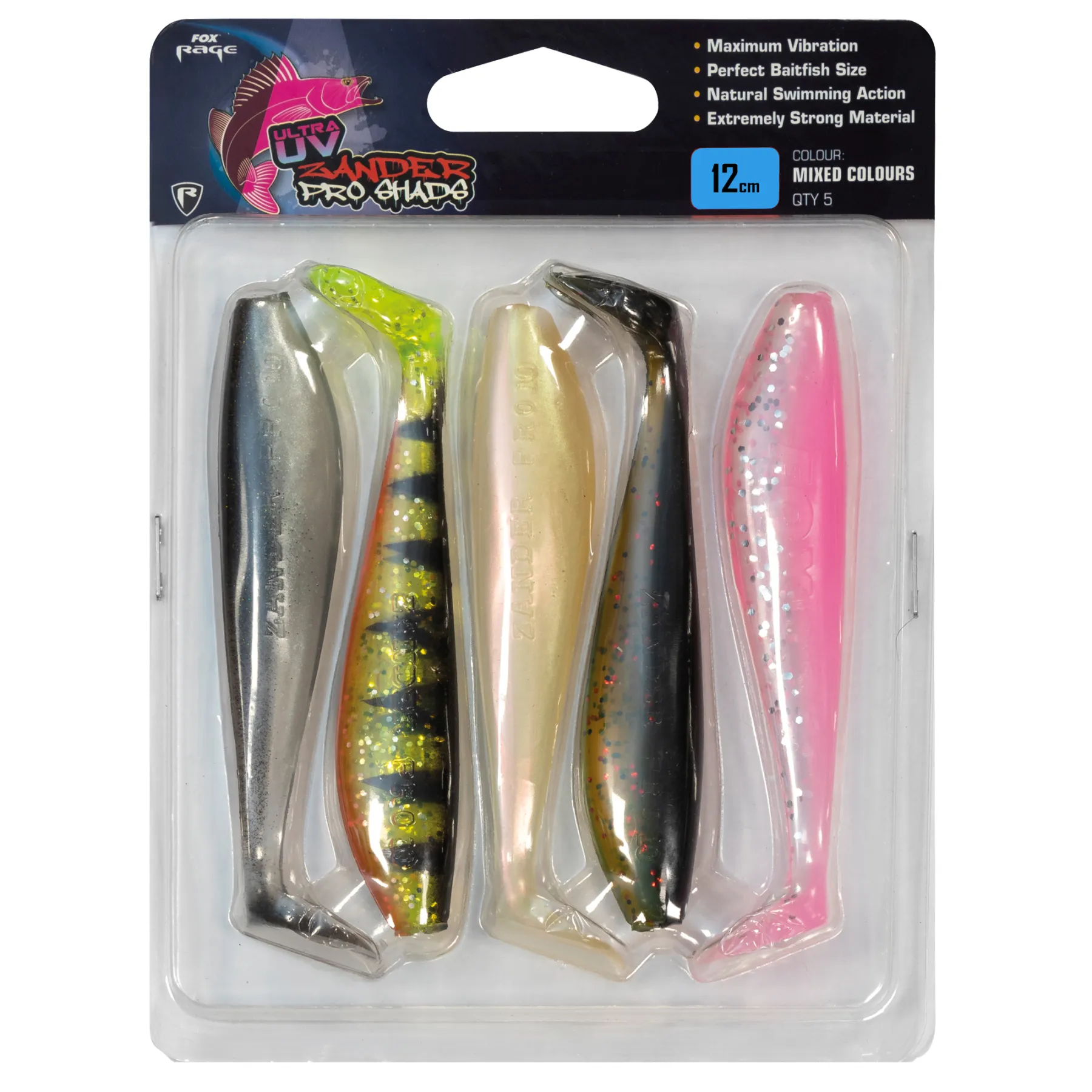 fox-rage-zander-pro-shad-uv-mixed-colour-pack-gummifisch
