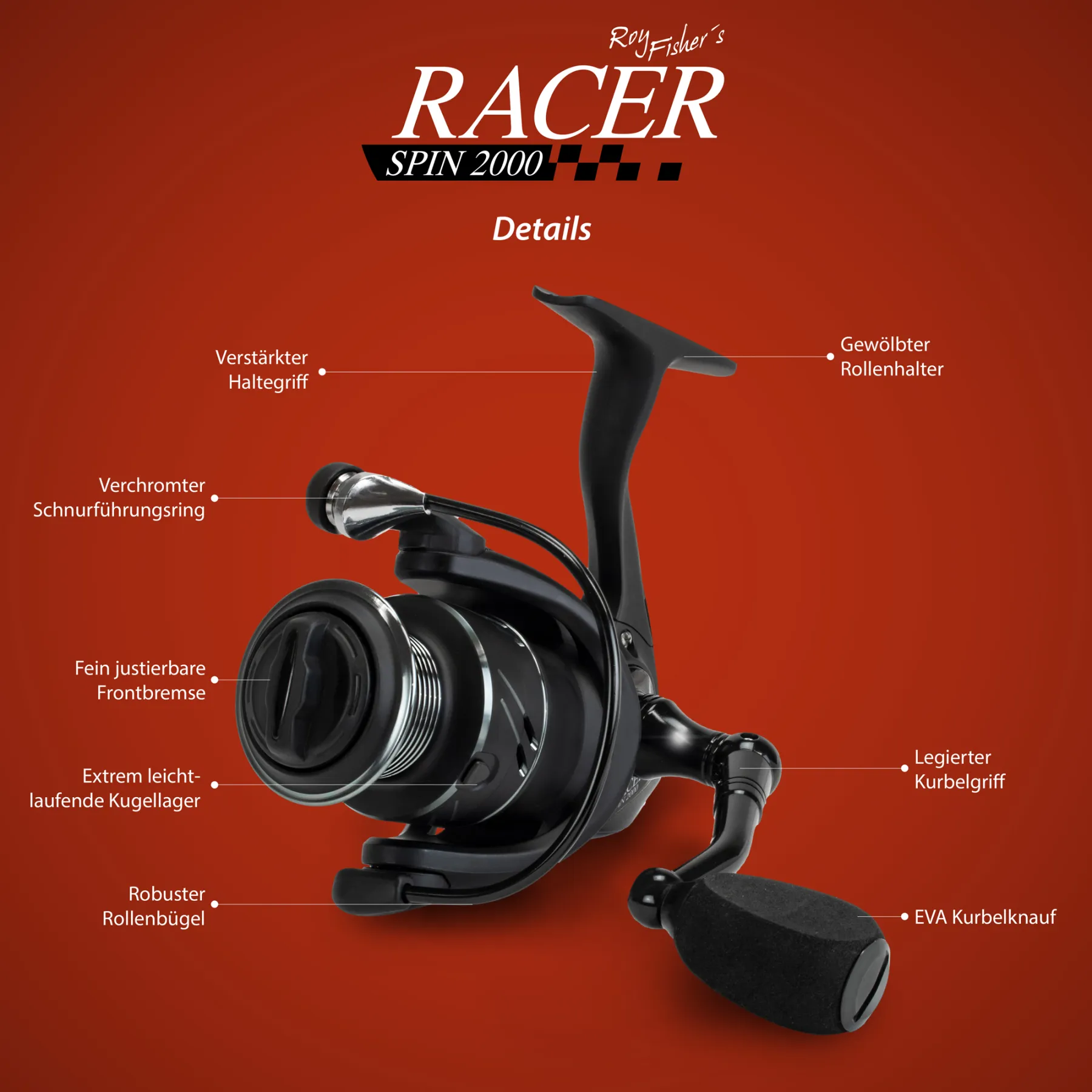 roy-fishers-racer-spin-2000-spinnrolle