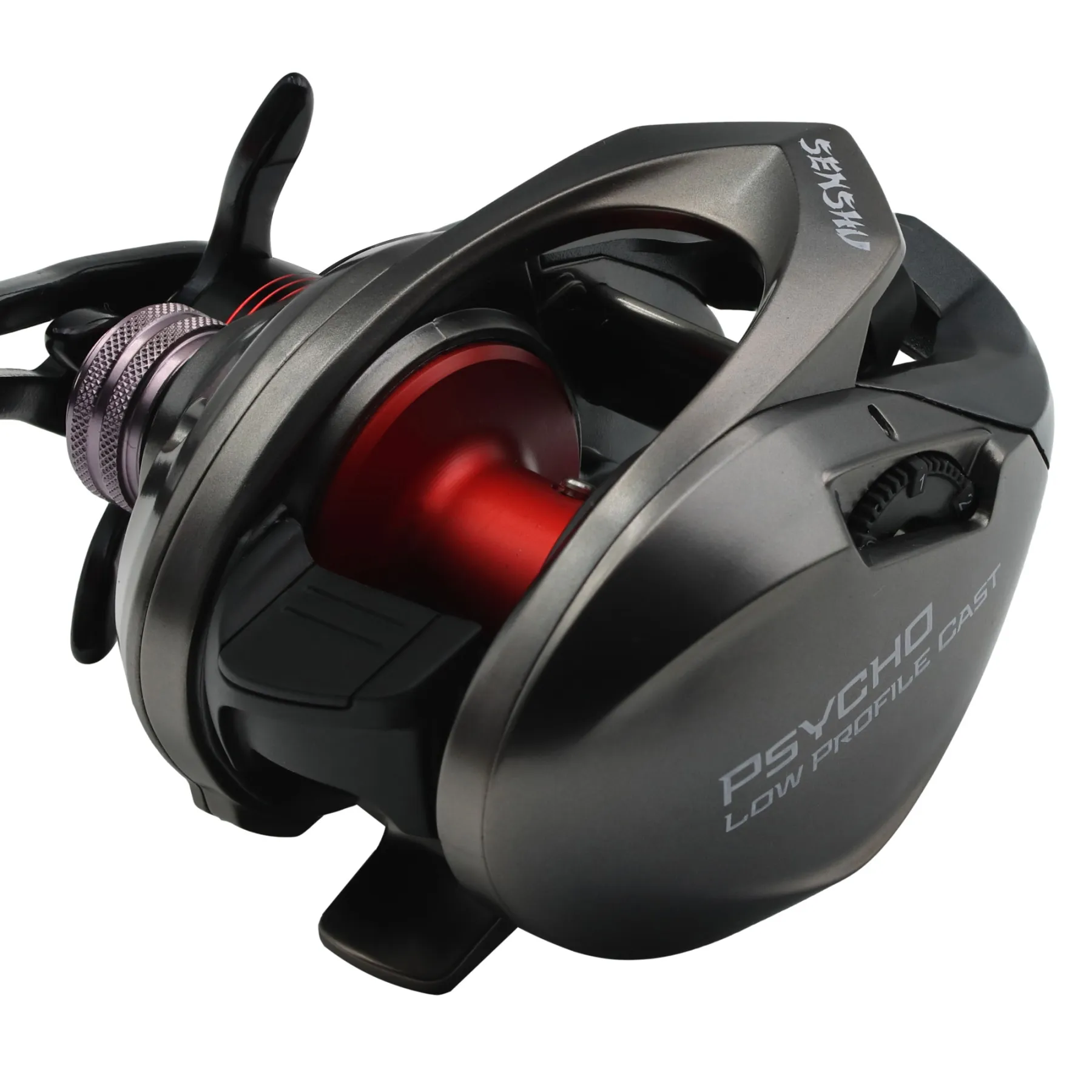 senshu-psycho-low-profile-cast-low-profile-baitcaster-rolle