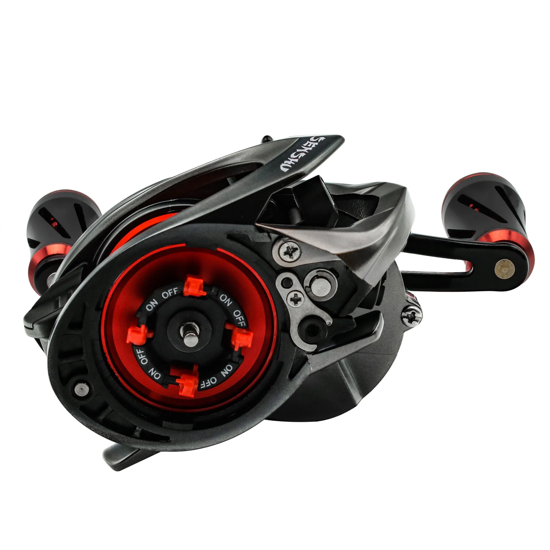 senshu-psycho-low-profile-cast-low-profile-baitcaster-rolle